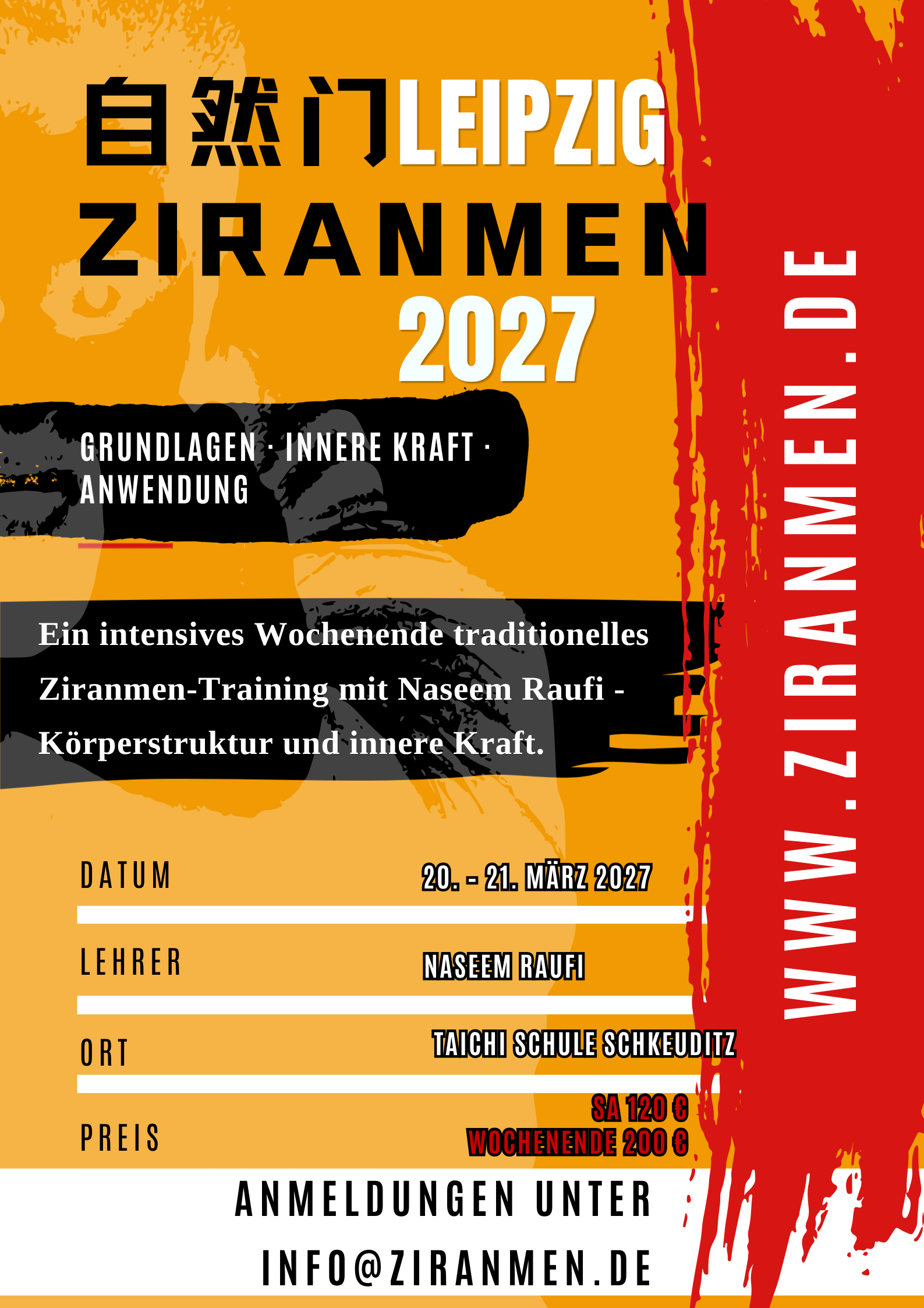 Ziranmen Leipzig 2027 Workshop Flyer